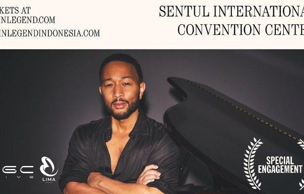 John Legend Concert in Indonesia: All Ticket Details from Rp900 Thousand to Rp5.5 Million and How to Purchase Them