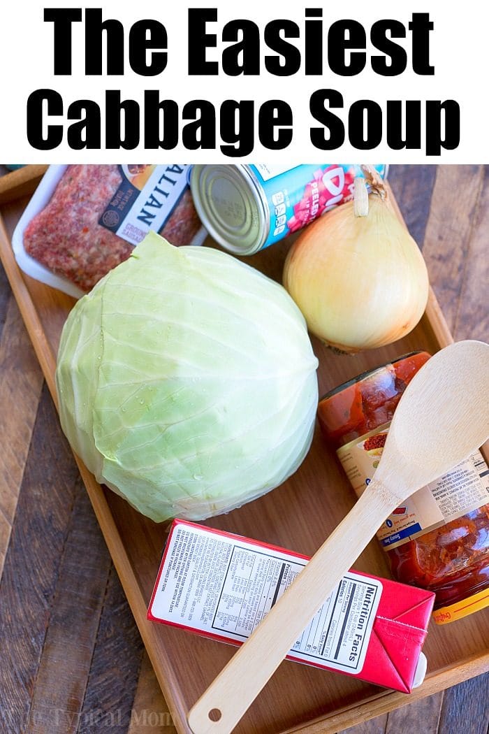 easy cabbage soup