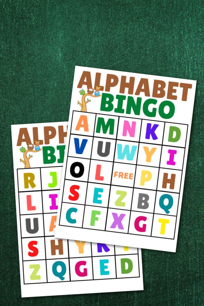 Printable Alphabet Bingo Games For Kindergarten Educative Printable ...