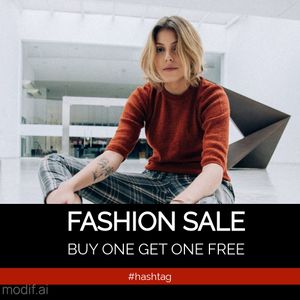 Free Fashion Sales Instagram Post Maker