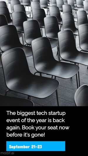 Startup Conference Instagram Story Ad