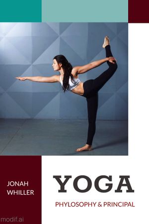 Yoga Philosophy Book Cover Maker