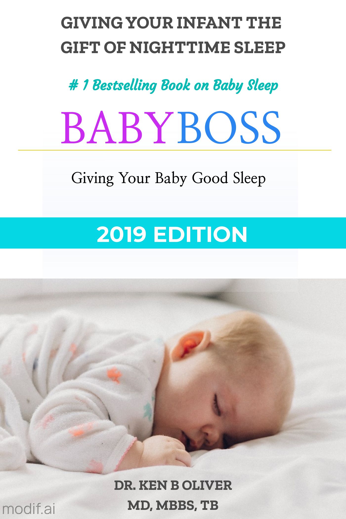 Baby Sleeping Book Cover Maker