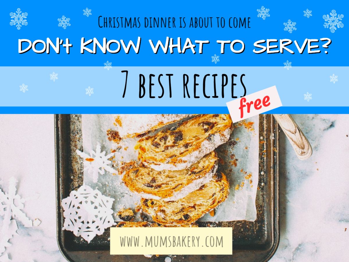 Christmas Dinner Recipes Facebook Post Template