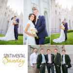 Sentimental Sunday | Salt Lake Temple | Francesca & Fano