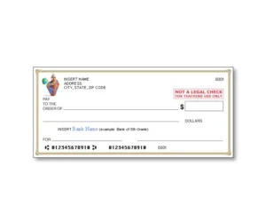 Fillable Blank Check Template