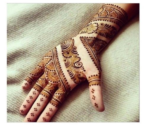 51 Best Front Hand Mehndi Designs