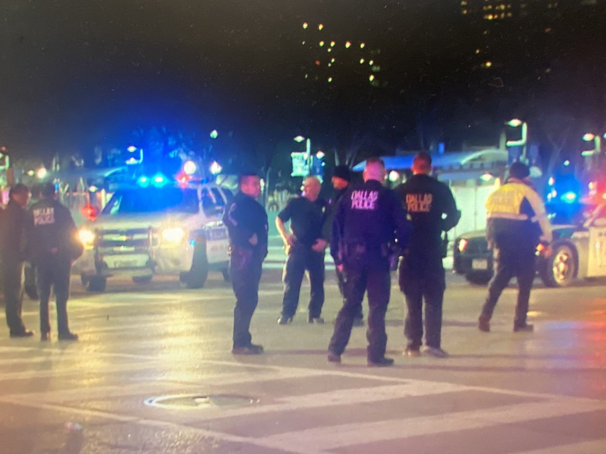 A bus headed to Monterrey Mexico struck and killed a pedestrian in Dallas overnight. Lamar at Elm closed both directions while Dallas Police investigate