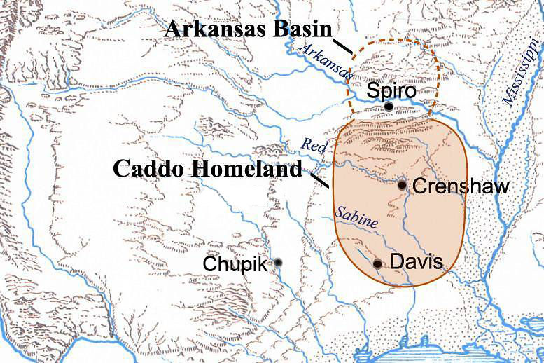 Caddo River Map