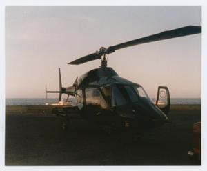 Primary view of object titled '[Bell 222 Airwolf helicopter]'.