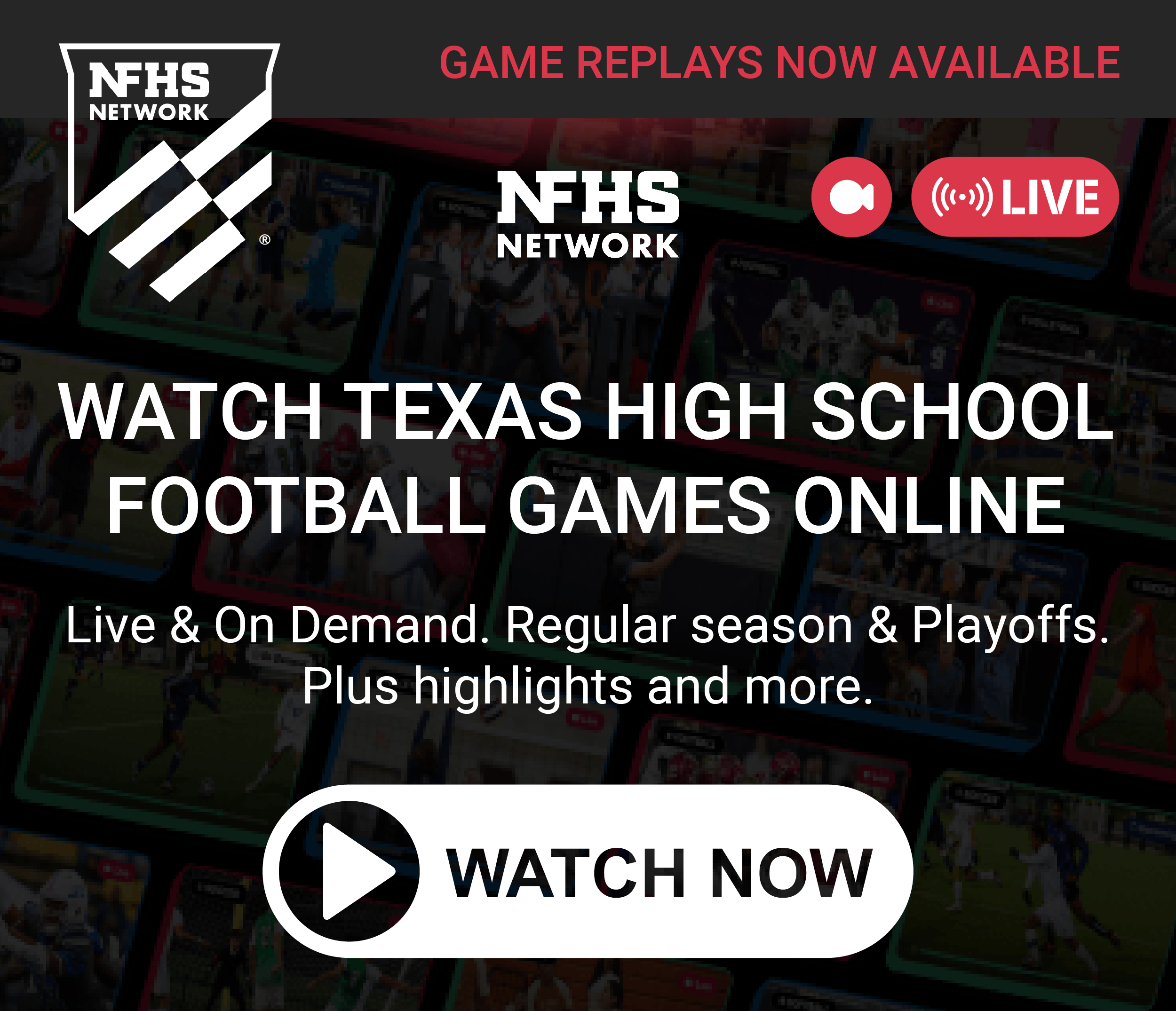 NFHS Network - Watch Texas High School Football Online