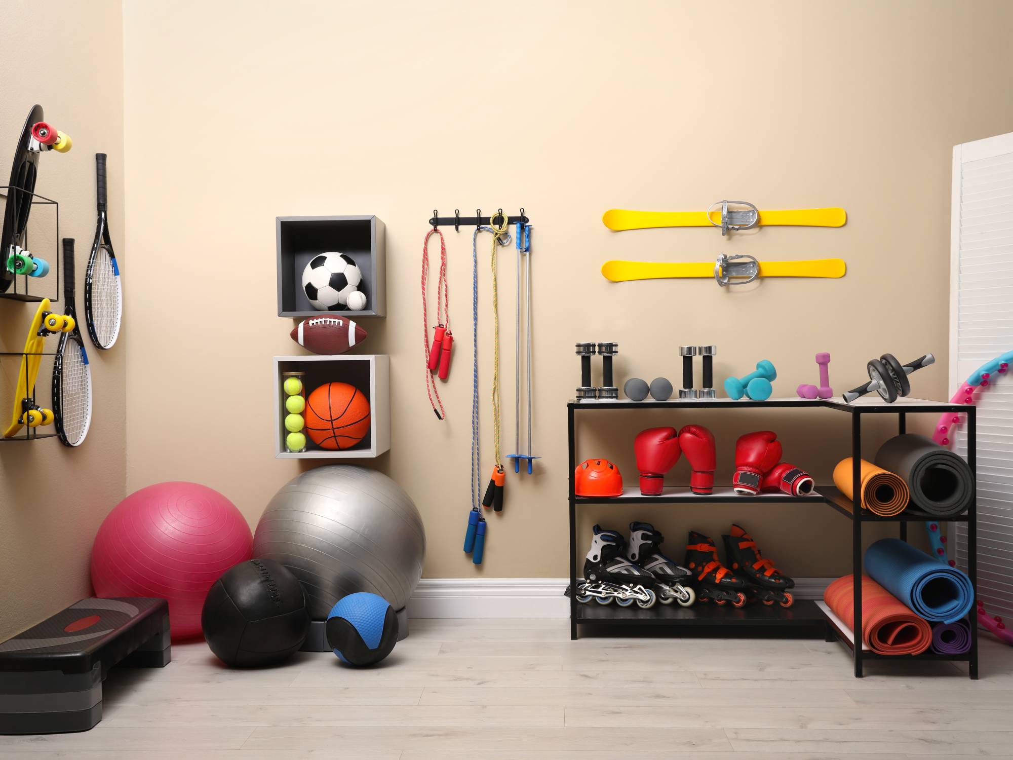 Keep Your Active Lifestyle Organized With Additional Storage