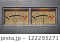 Analog Audio VU Meters with Needle Movement 122293271