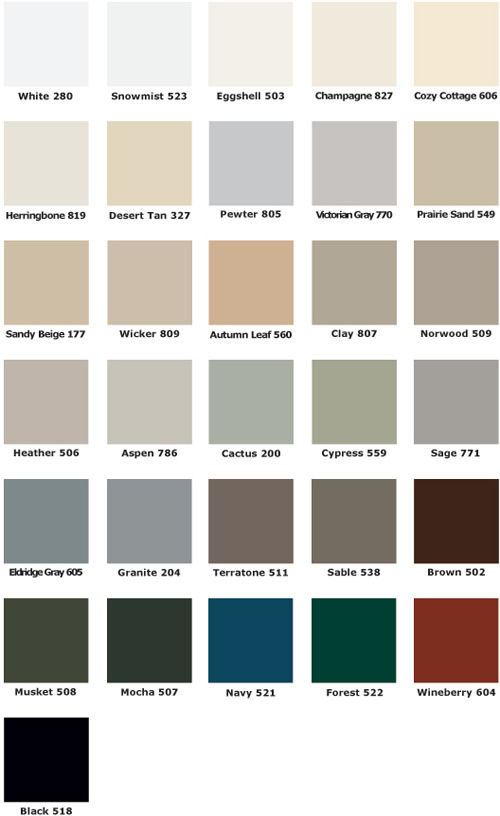 quality edge color chart - Keski