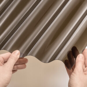 High Impact SunPlex® Bronze Polycarbonate Corrugated Roofing Sheets