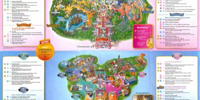 แผนที่ของ Eurodisney