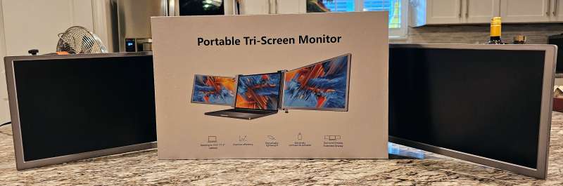 Limink Portable Tri-Screen Monitor