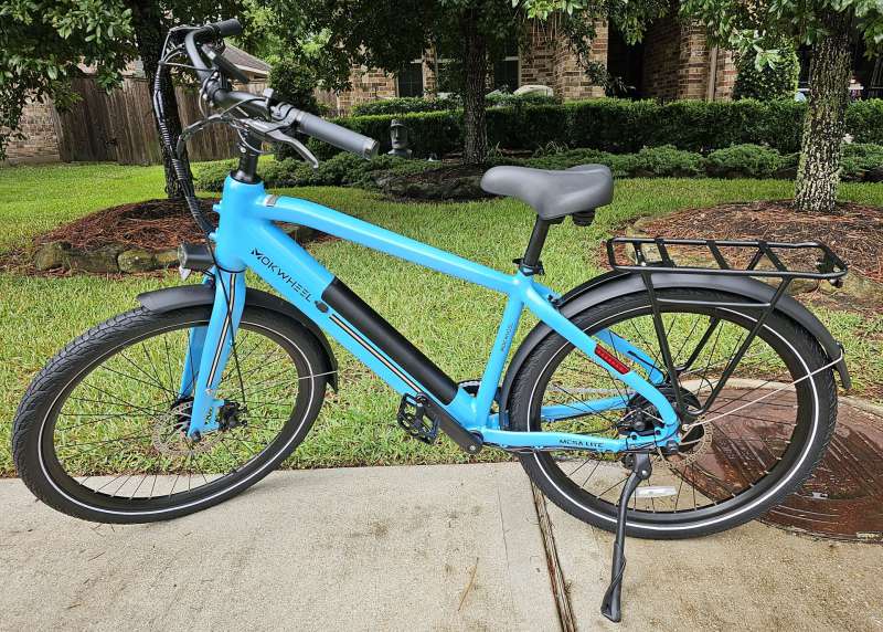 Side view of assembled Mokwheel Mesa Lite eBike