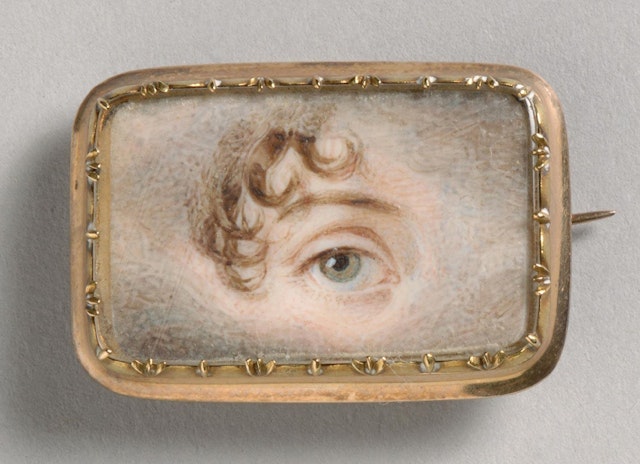 The Lens of Desire: Eye Miniatures (ca. 1790–1810)