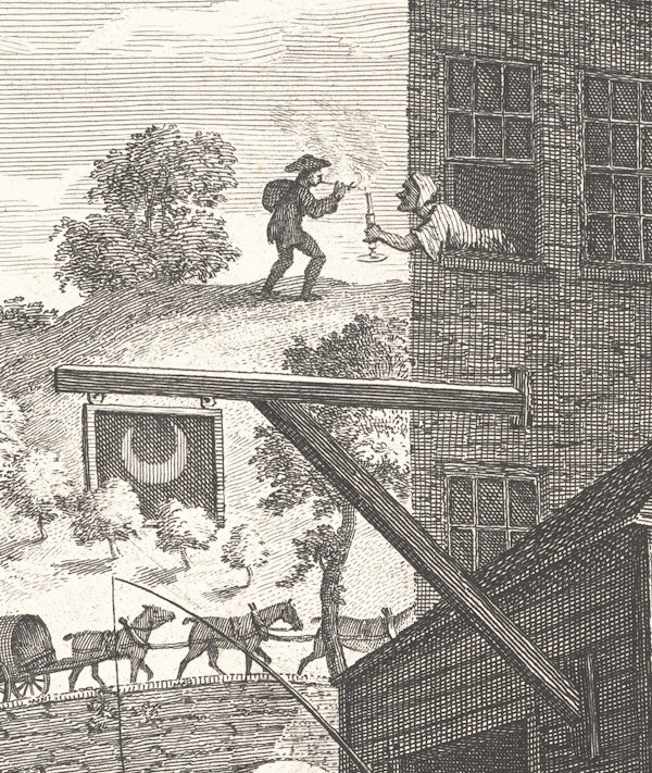 William Hogarth's Satire on False Perspective