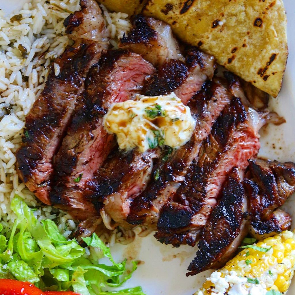 Chipotle Glazed Ribeye Steak