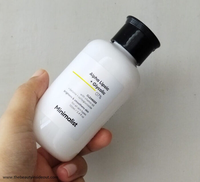 Minimalist Brightening Face Wash