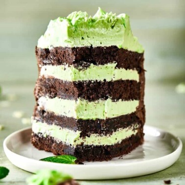 chocolate peppermint cake