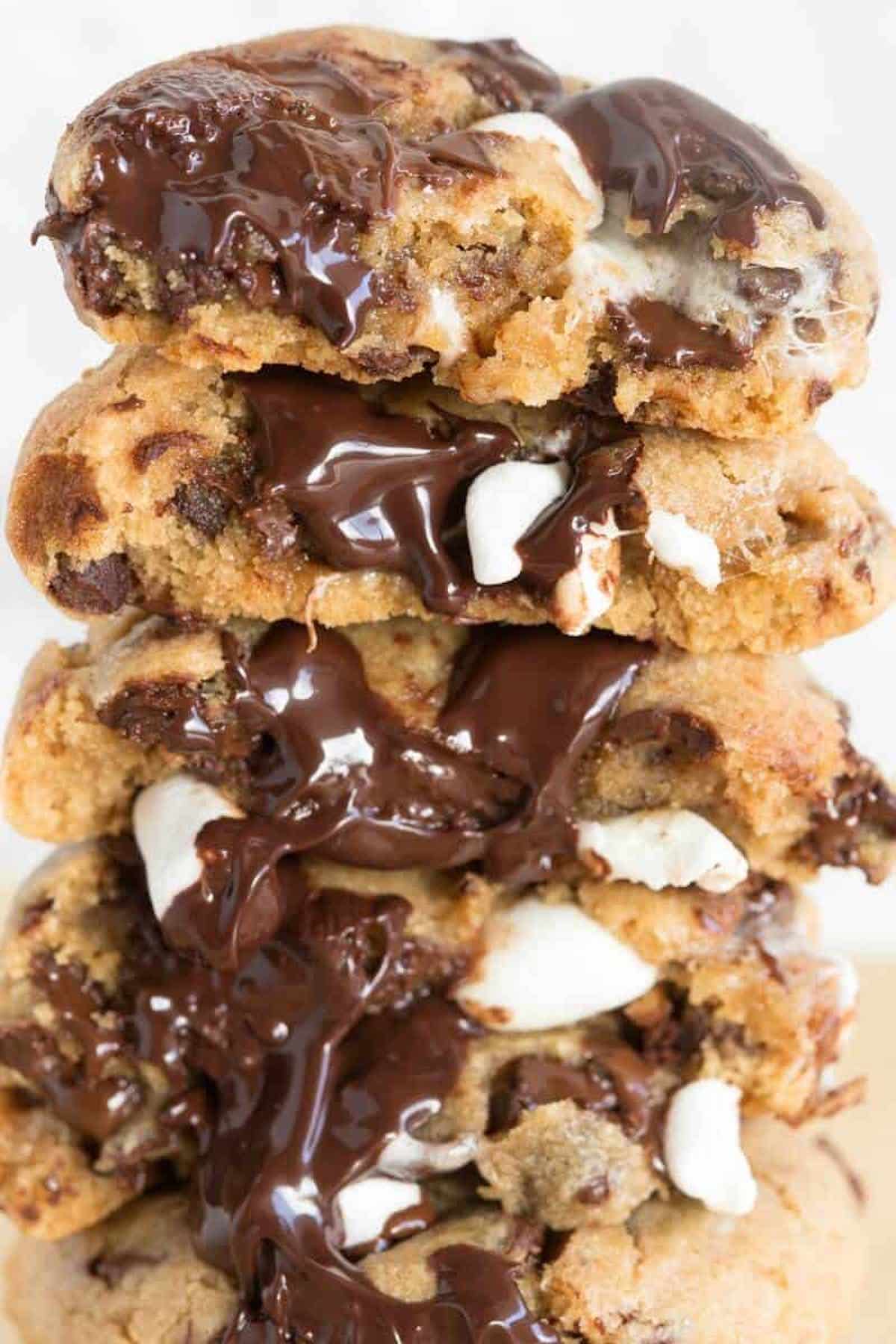 cookies with marshmallows.