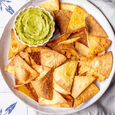 air fryer tortilla chips recipe.