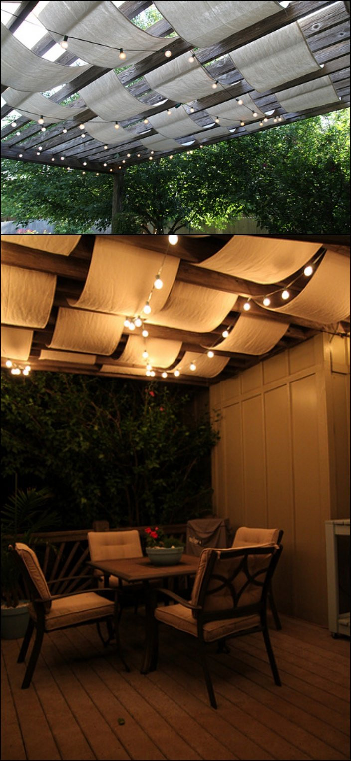 DIY Outdoor Shade
 10 Creative DIY Outdoor Shady Space Ideas