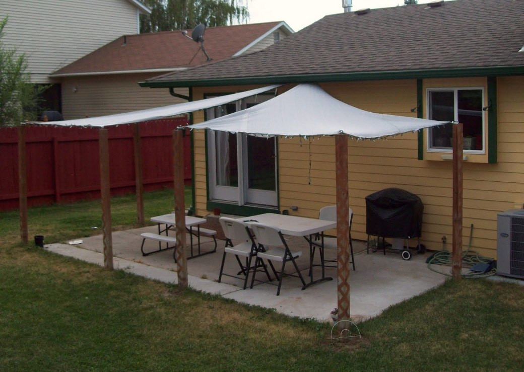 DIY Outdoor Shade
 Marvelous Diy Patio Shade 11 Patio Shade Sail