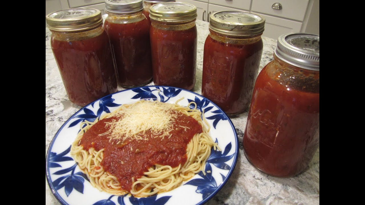 Spaghetti Sauce For Canning
 Spaghetti Sauce Canning Recipe Delicious