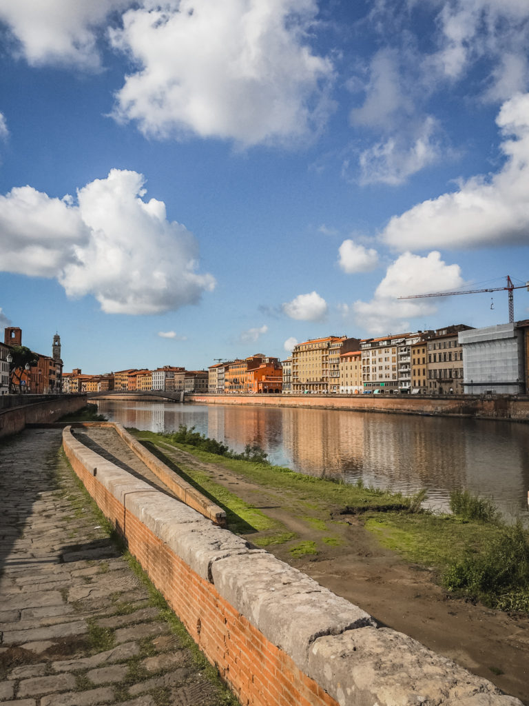 River Views in Pisa, Italy