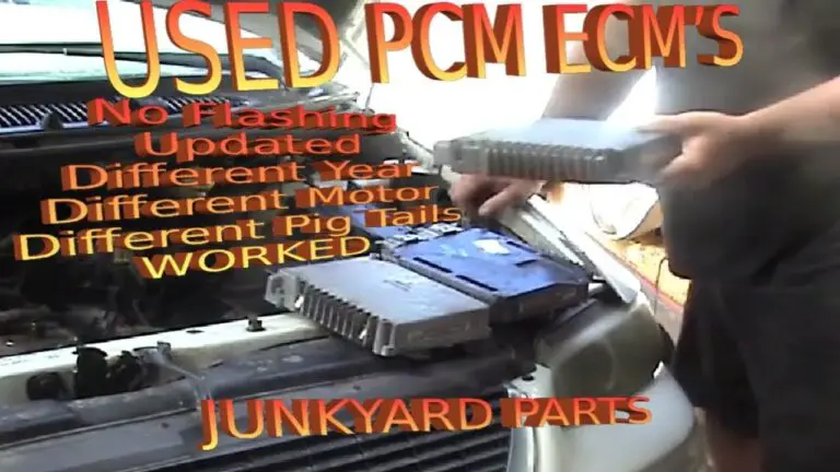 Can I Use a Junkyard Pcm