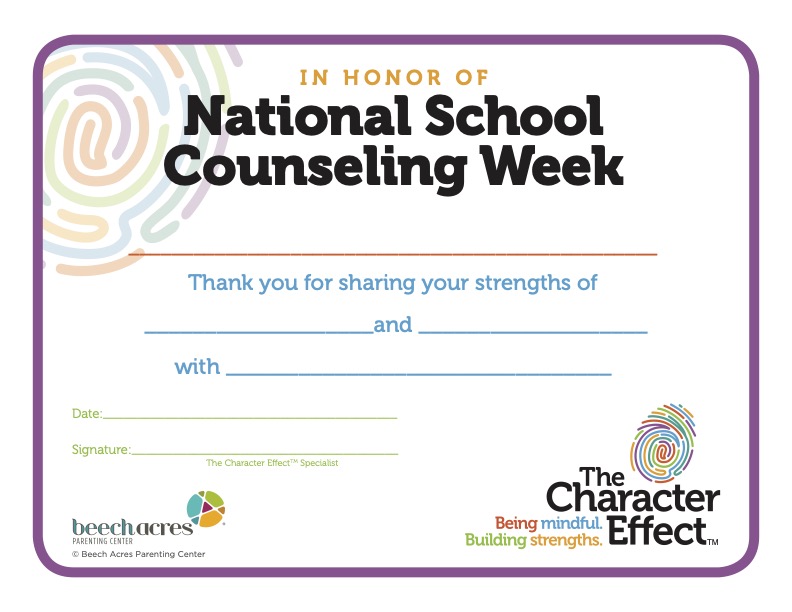 National School Counseling Week