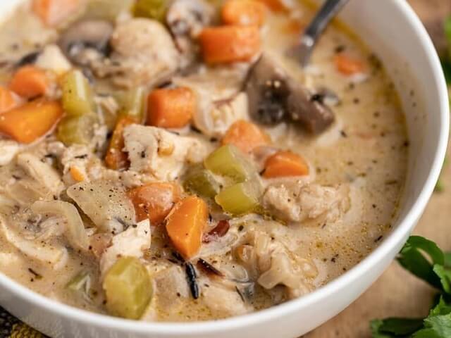 Turkey and Wild Rice Soup