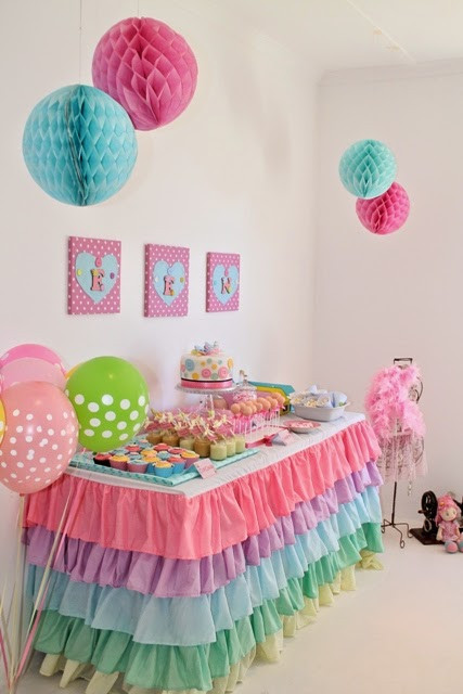 1st Birthday Party Decorations Girl
 34 Creative Girl First Birthday Party Themes and Ideas