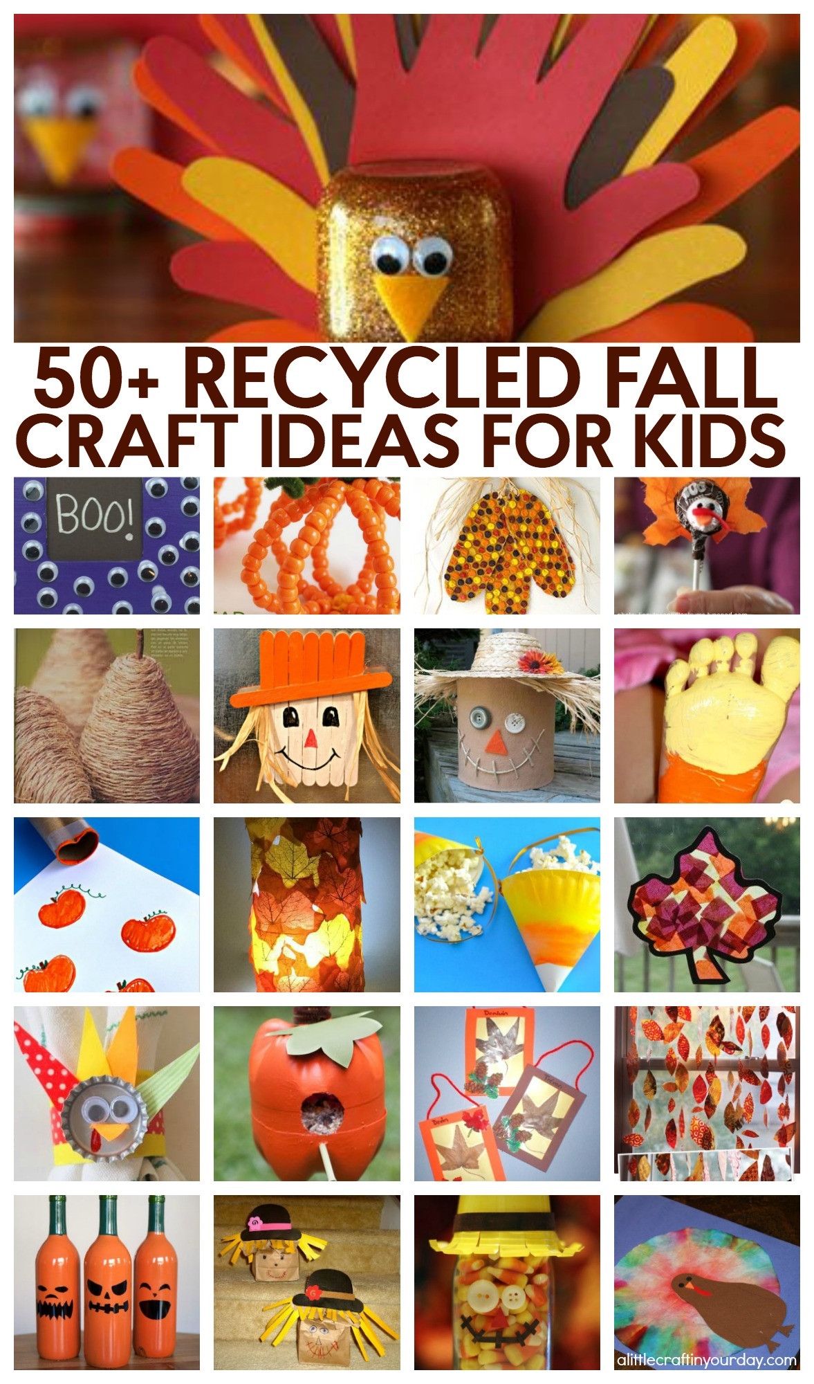 Arts And Crafts For Little Kids
 51 Recycled Fall Kids Crafts A Little Craft In Your Day