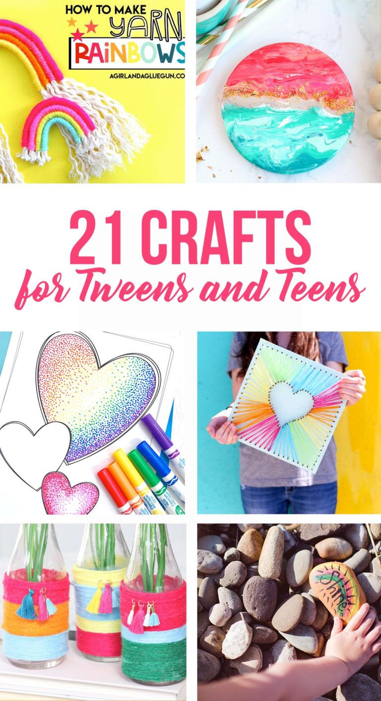 21 Crafts for Teens and Tweens - The Crafting Chicks