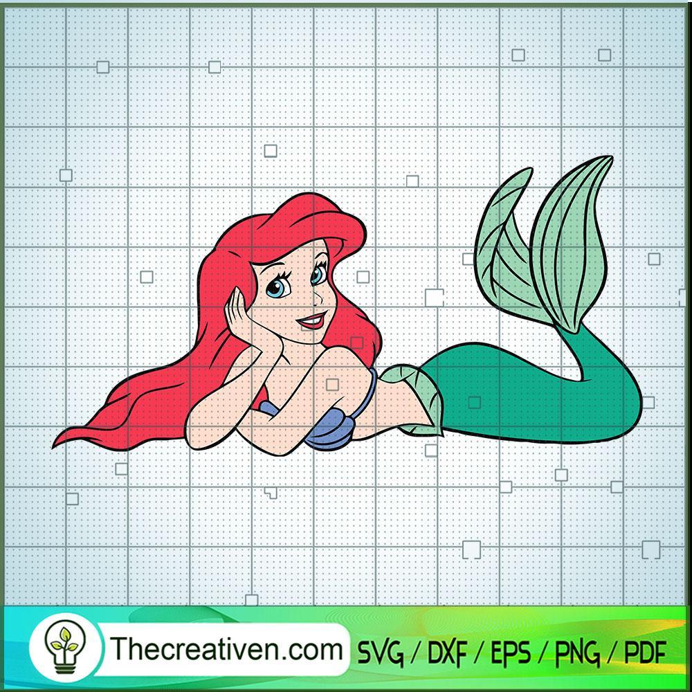 The Little Mermaid SVG - Premium & Original SVG Cut Files