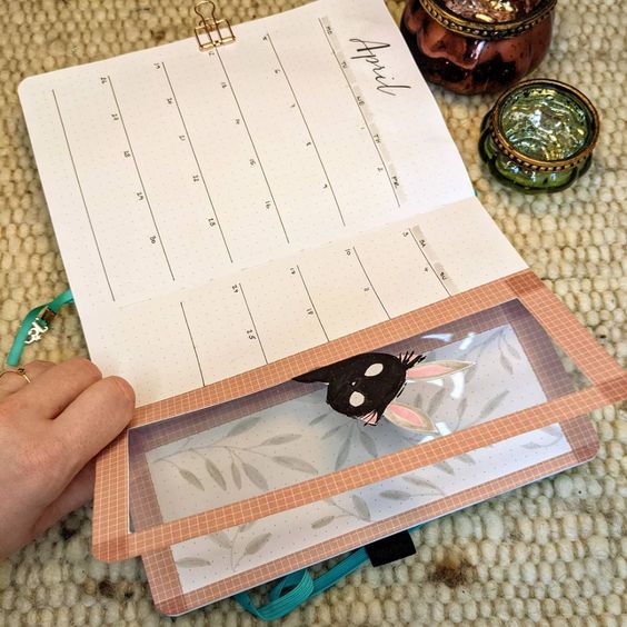 bullet journal dutch door ideas monthly