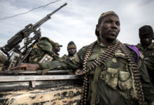 DR Congo soldiers.