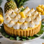 Pineapple Meringue Tart