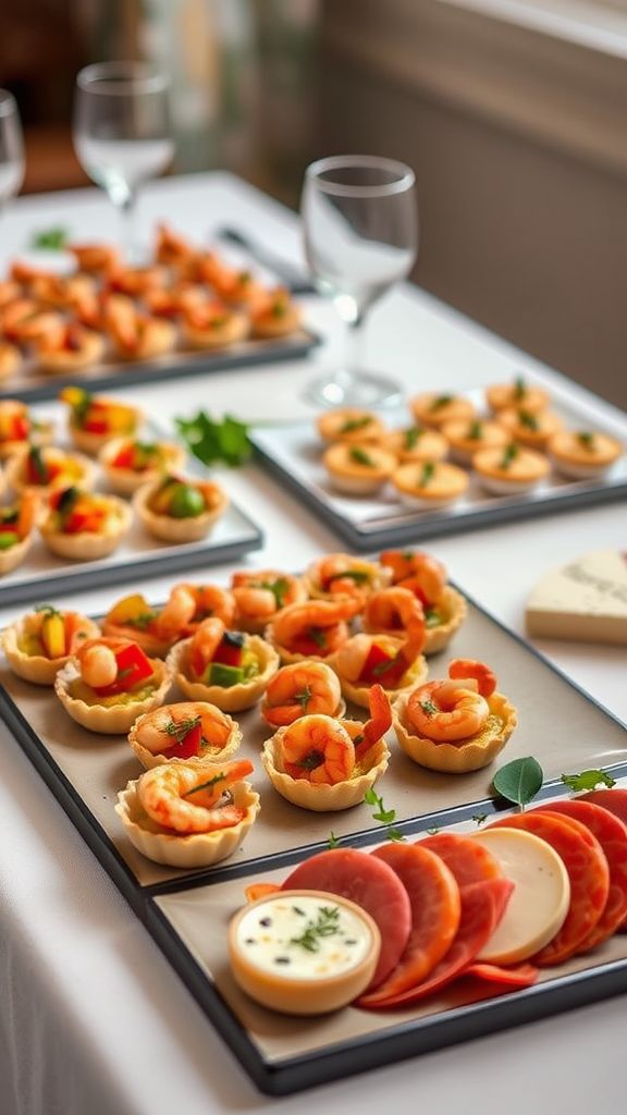 classy finger food party appetizers