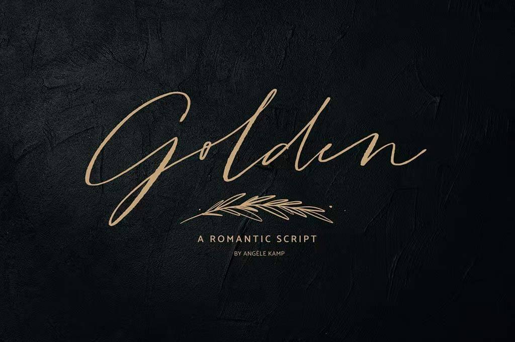 Golden Font