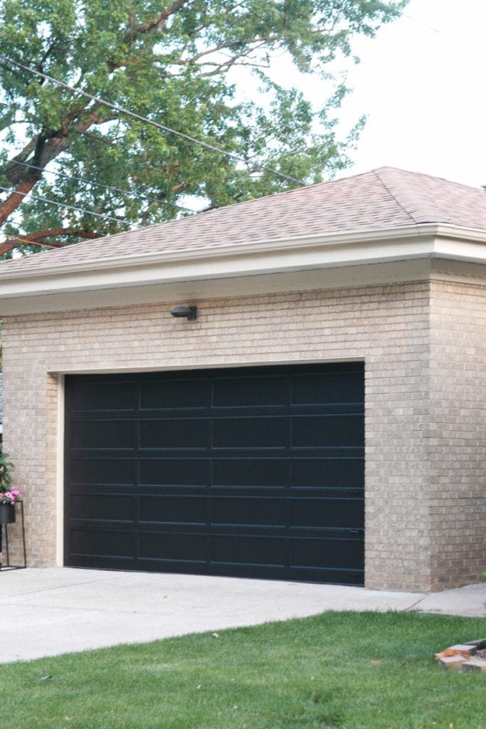 painted garage door full tutorial