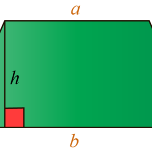 height of a trapezoid