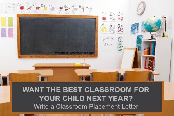 Classroom placement request