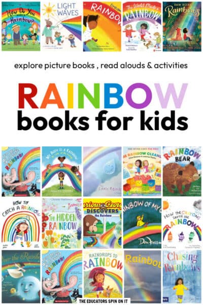 Colorful Rainbow Books for Kids