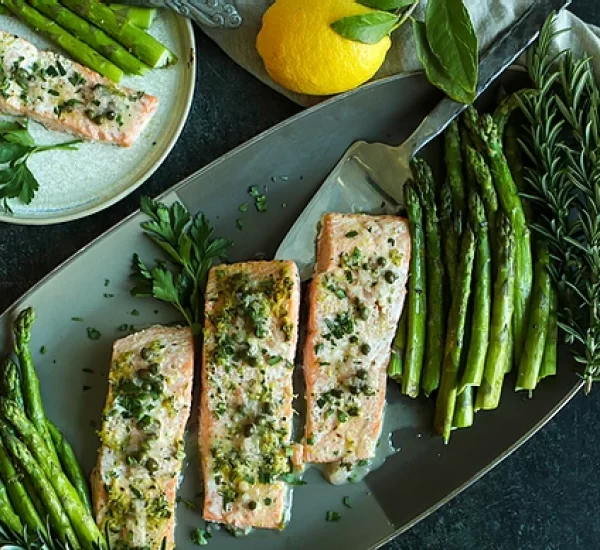 Salmon Piccata